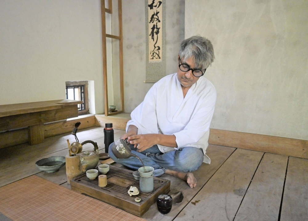 Nilanjan Bandyopadhyay has created what may be West Bengal's first house dedicated to Japan's storied tea ceremony.