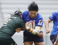 Keita Inagaki and the Wild Knights will face Super Rugby's Chiefs in Saitama in February. | KYODO