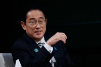 Prime Minister Fumio Kishida at the United Nations climate summit in Dubai on Friday | AFP-Jiji