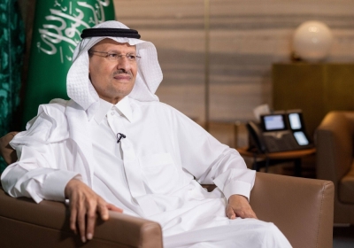 Abdulaziz bin Salman, Saudi Arabia's energy minister, during an interview at the Energy Ministry in Riyadh on Monday