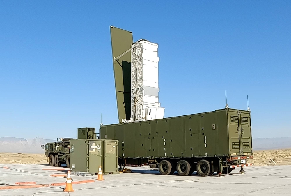 The U.S. Army's prototype Mid-Range Capability system, known as the “Typhon” Strategic Mid-Range Fires system, is seen in this image released in July following its successful launch of a Tomahawk missile.