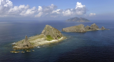 The Senkaku Islands in the East China Sea