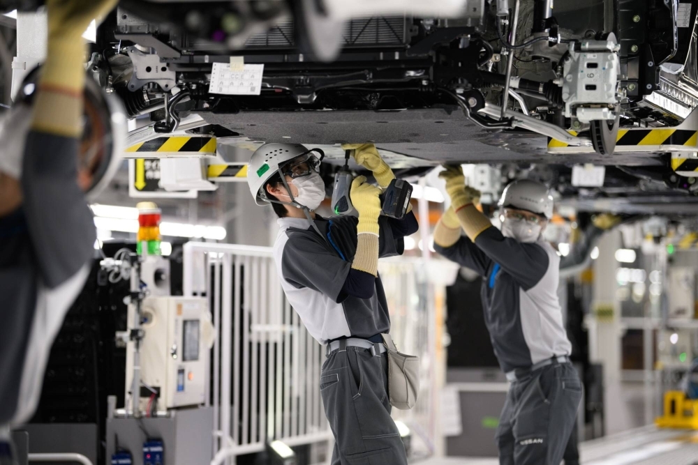 The reading of the key index measuring confidence among major Japanese manufacturers, such as those in the auto and electronics sectors, rose for the third straight quarter, according to the Bank of Japan's tankan survey.