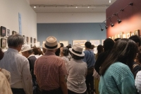 Crowds wade through the Matisse gift shop at Tokyo Metropolitan Art Museum. | Louise Claire Wagner
