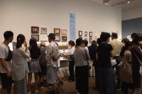 Visitors browse souvenirs at the popular gift shop for Tokyo Metropolitan Art Museum’s “Henri Matisse: The Path to Color.” | Louise Claire Wagner
