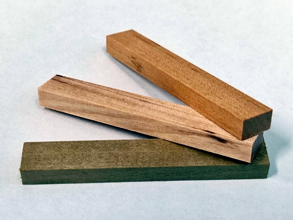 Tres tipos de madera expuestas en el espacio exterior por investigadores de la Universidad de Kioto Tres tipos de madera expuestas en el espacio exterior por investigadores de la Universidad de Kioto