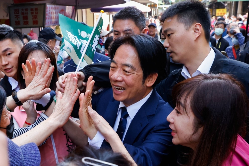Taiwan's vice president and the ruling Democratic Progressive Party's presidential candidate Lai Ching-te. China has rebuked Lai as a dangerous separatist.