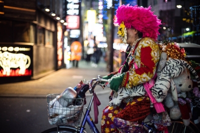 Shinjuku's Kabukicho is filled with colorful individuals that give the neighborhood its character.