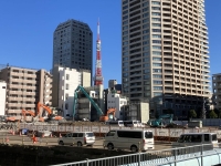 Towers and high-rises have been a fixture of the Minato Ward skyline for years, and their spread inevitably comes at the cost of lower and older structures. | JORDAN ALLEN