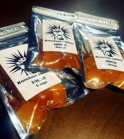 Gummy products containing hexahydrocannabihexol, which resembles a cannabis compound.