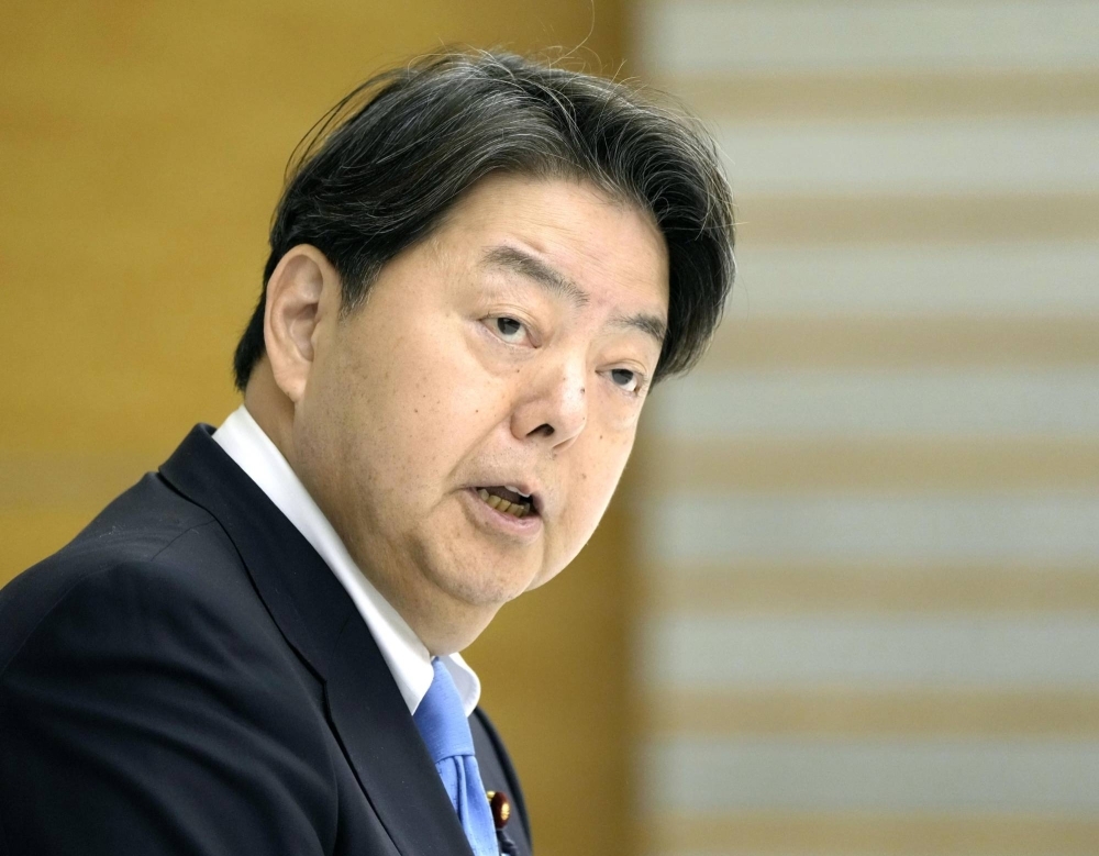 Chief Cabinet Secretary Yoshimasa Hayashi took office on Dec. 14 after his predecessor quit over a political funds scandal. 