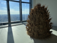 A sculpture on display at a Mori Art Museum exhibit in Tokyo titled “Our Ecology: Toward a Planetary Living"  | Thu-Huong Ha
