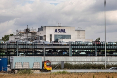 The ASML headquarters and factory in Veldhoven, Netherlands