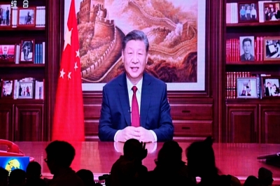 Chinese President Xi Jinping's New Year's speech in Beijing on Sunday had made reference to the inevitability of China's "reunification" with Taiwan.
