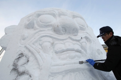 The Sapporo Snow Festival offers outdoor dining, markets, sports, ice sculptures and more across three event sites.