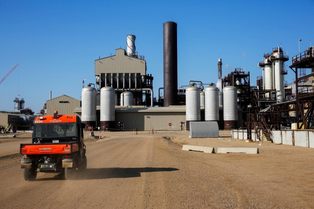 Shell's carbon capture and storage facility in Fort Saskatchewan, Alberta, Canada