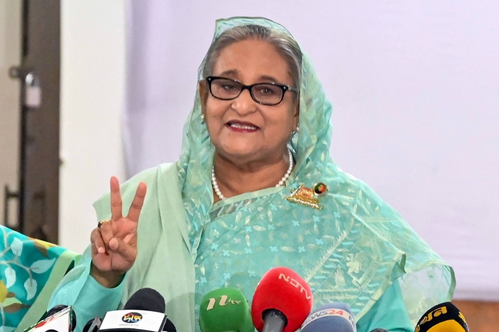Bangladesh's Prime Minister Sheikh Hasina is set for a fifth term in office following polls that her opponents and voters have boycotted.