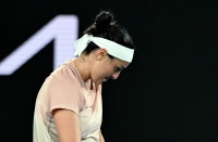 Tunisia's Ons Jabeur didn't have an answer for teenager Mirra Andreeva in the second round of the Australian Open on Wednesday.  | Reuters 