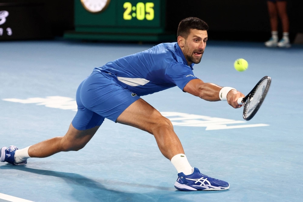 Novak Djokovic defeated Alexei Popyrin to reach the third round of the Australian Open on Wednesday.