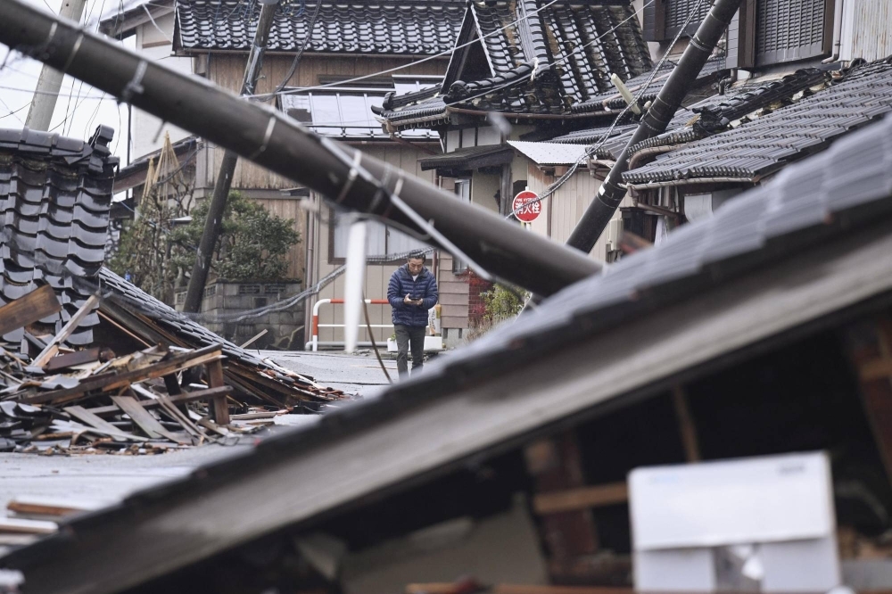 Suzu, Ishikawa Prefecture, was one of the worst-hit areas in the Jan. 1 earthquake. 