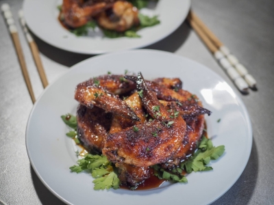 With a little dehydration and a few pinches of Japan's favorite mold, you've got yourself some game-ready wings with a Tokyo twist.
