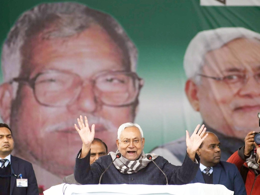Nitish Kumar, chief minister of the Indian state of Bihar