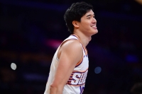 Yuta Watanabe was traded to the Grizzlies as part of a three-team deal involving the Suns and Nets on Thursday. | USA TODAY / VIA REUTERS