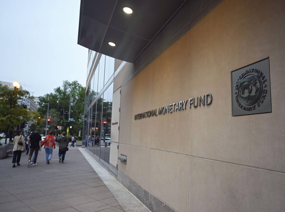 The International Monetary Fund headquarters in Washington. The IMF has underscored the need for Japan to tighten fiscal policy.