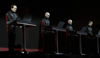 German band Kraftwerk performs at a music festival in Wiesen in May 2009.