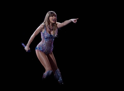 Taylor Swift performs at Tokyo Dome as part of her Era's Tour on Wednesday.