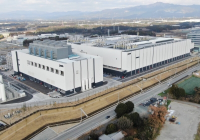 Taiwan Semiconductor Manufacturing Co.'s first Kumamoto plant in the town of Kikuyo, Kumamoto Prefecture, on Feb. 10