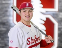 Rintaro Sasaki has made waves in Japan by opting to play college baseball in the United States instead of entering the NPB draft. | Stanford University / via Kyodo 