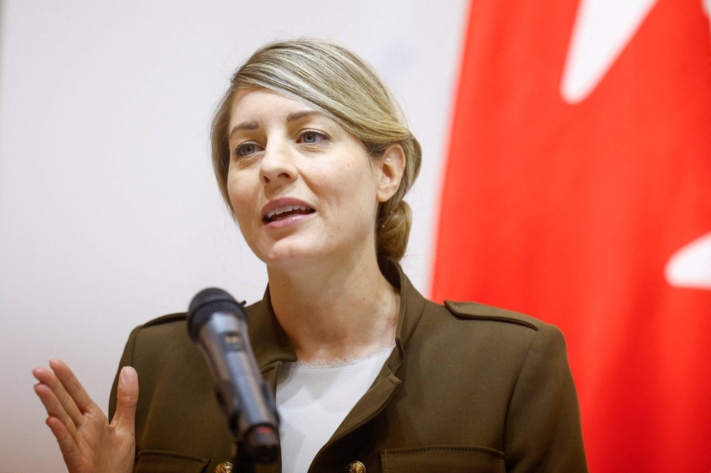Canadian Foreign Minister Melanie Joly said she had also spoken to her Chinese counterpart Wang Yi about making sure that Western sanctions against Russia held as the war in Ukraine dragged on.