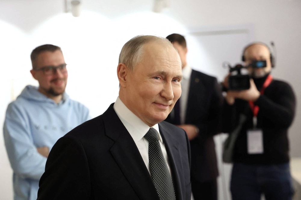 Russian President Vladimir Putin in Moscow on Tuesday