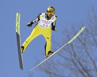 The 51-year-old Noriaki Kasai, who has competed in eight Olympics, is set to compete in an overseas World Cup event for the first time since December 2019, starting in Lahti, Finland, on March 1. | Kyodo 