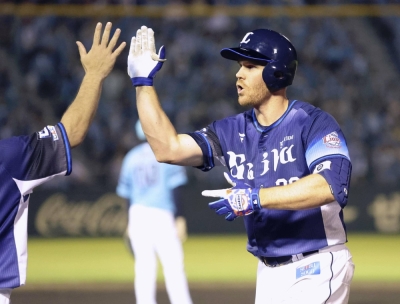 David MacKinnon hit 15 home runs for the Seibu Lions in 2023. The 29-year-old will suit up for the Samsung Lions in the Korea Baseball Organization this season. 