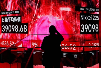 A recent surge in Tokyo share prices has been driven by foreign investors' enthusiasm for rising corporate profits, with Japanese investors still wary after more than three decades of market malaise.