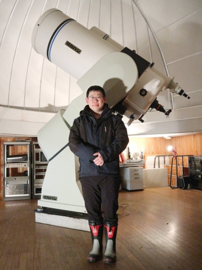 Takuya Usami, the curator at Mantenboshi, a stargazing observatory in Noto, Ishikawa Prefecture, said that a survey by the Environment Ministry had ranked the Noto region as among the best places in Japan for stargazing.