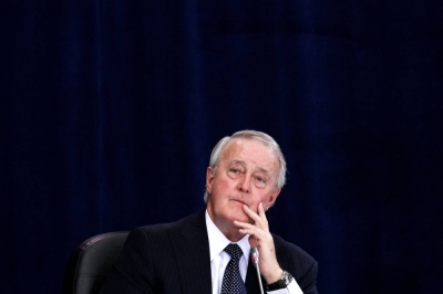 Former Canadian Prime Minister Brian Mulroney in Ottawa in May 2009.  