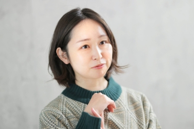 Actress Yumi Ishikawa speaks during an interview on Monday in Tokyo.