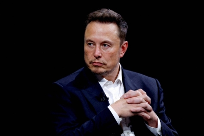 Elon Musk, CEO of SpaceX and Tesla, attends a conference in Paris in June of last year. 
