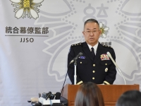 Gen. Yoshihide Yoshida said he has no lingering physical complications after his hospital stay. | JIJI 