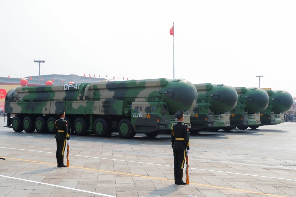 China insists that for meaningful negotiations to occur, the nuclear arsenals of the U.S. and Russia must be reduced to levels comparable to its own. 