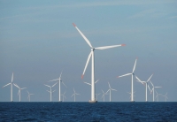 An offshore wind farm near Nysted, Denmark. Japan aims to become a major offshore wind power producer, with the government targeting projects totaling 10 gigawatts (GW) by 2030.  | Reuters