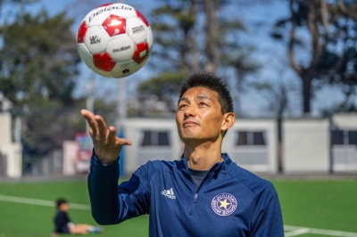 An Yong Hak, a former North Korean soccer player, in Yokohama on Thursday. An played 40 times in midfield for North Korea, and appeared with the team at the 2010 World Cup.