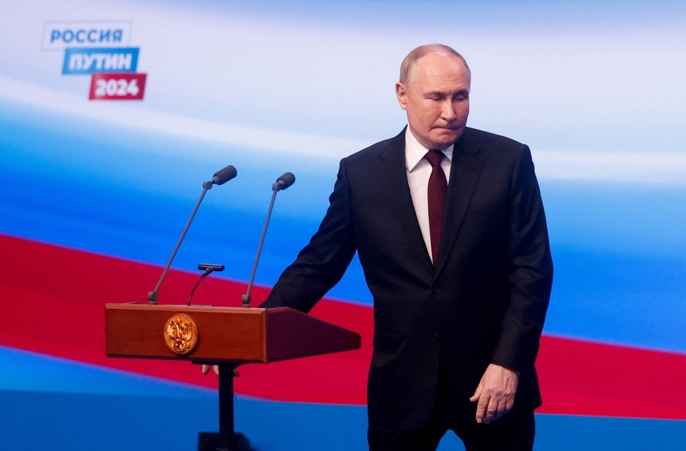 With Vladimir Putin's electoral triumph, Russia's democratic facade fades further.