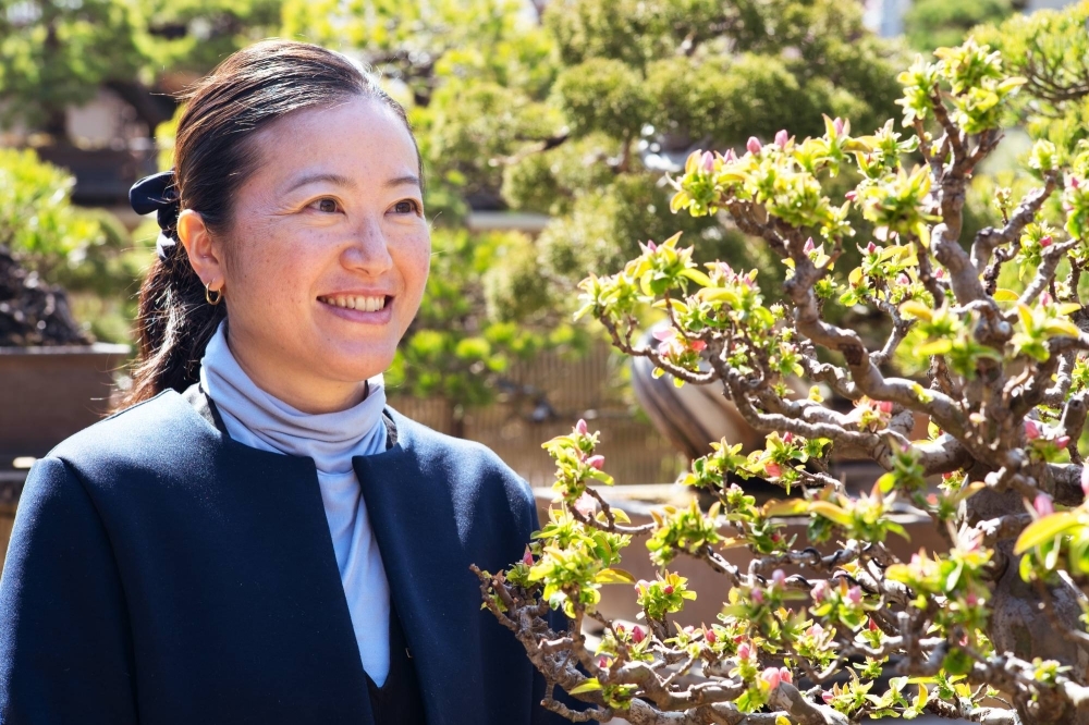 Kaori Yamada is one of Japan’s few women bonsai masters, though she hopes new ways of cultivating the stately plants will help others like her flourish.