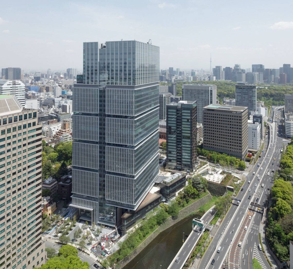 The Tokyo Garden Terrace Kioicho hotel and office complex in Tokyo's Chiyoda Ward