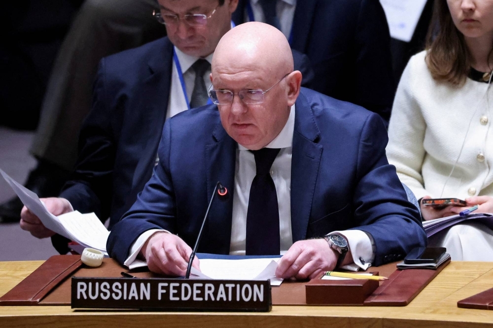 Russia's Representative to the United Nations Vasily Nebenzya described the panel as unjustified in the absence of an annual review to assess and potentially modify the sanctions on North Korea.
