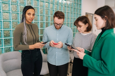 As they enter the workforce, the young employees who grew up texting one another have their own rules for communicating.
